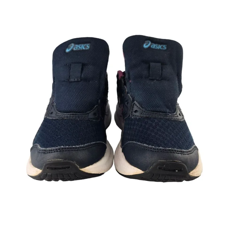 ASICS Womens‎ 3.5 Navy Pink 1014A203 Mesh Athletic Running Shoes Trainers